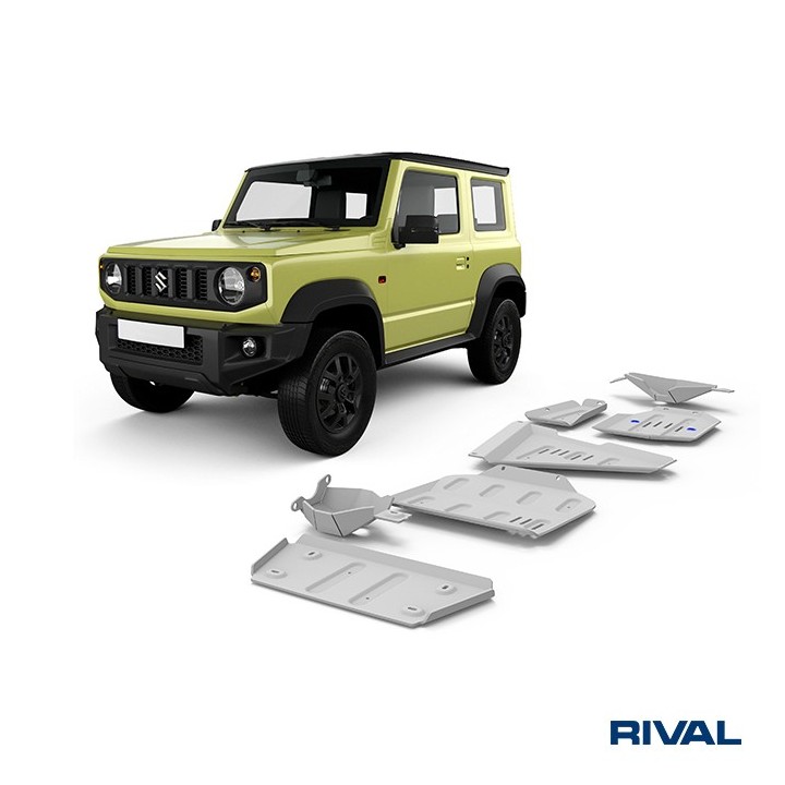 Set of Rival covers for Suzuki Jimny 2018- 1.5 (6 pieces)