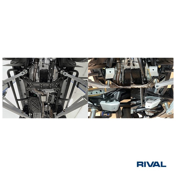 Guards for Ineos Grenadier control arm mounts RIVAL 4x4 Osłony i zderzaki - view 2