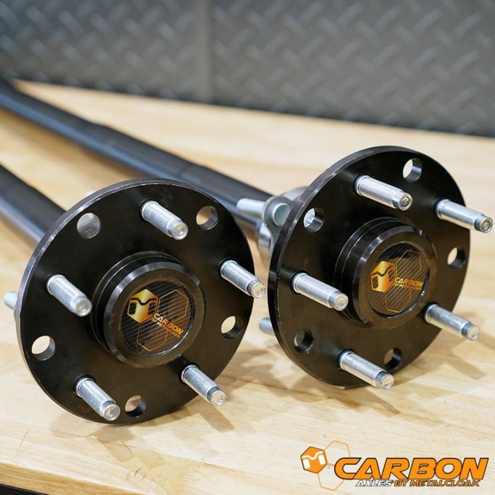 Rear Axle Shafts Carbon Jeep Wrangler JK Rubicon D44 32 Spline