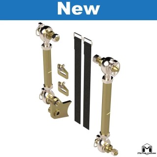 Front Disconnect Sway Bar Links Premium Metalcloak Jeep Wrangler JL 2024