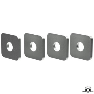 MetalCloak Cam Bolt Filler Plates, Jeep Wrangler JK and TJ/LJ