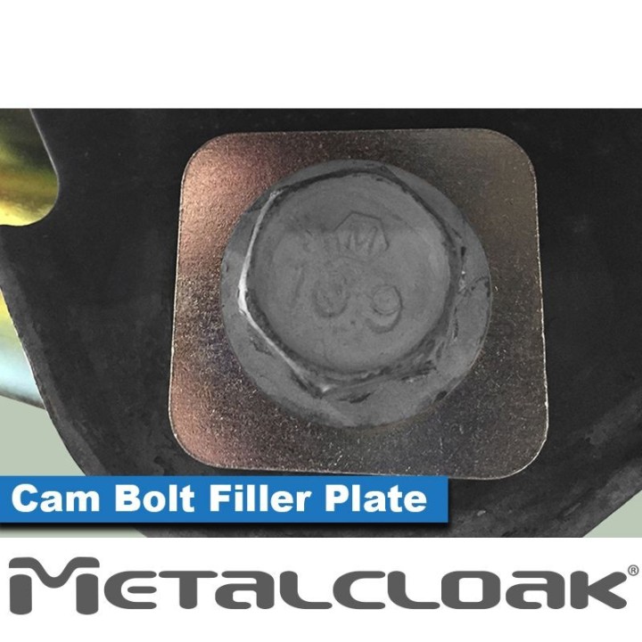 MetalCloak Cam Bolt Filler Plates, Jeep Wrangler JK and TJ/LJ