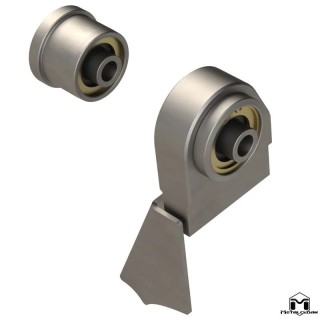Front Upper Control Arm Bushings with Mounting | Metalcloak Jeep Wrangler JK