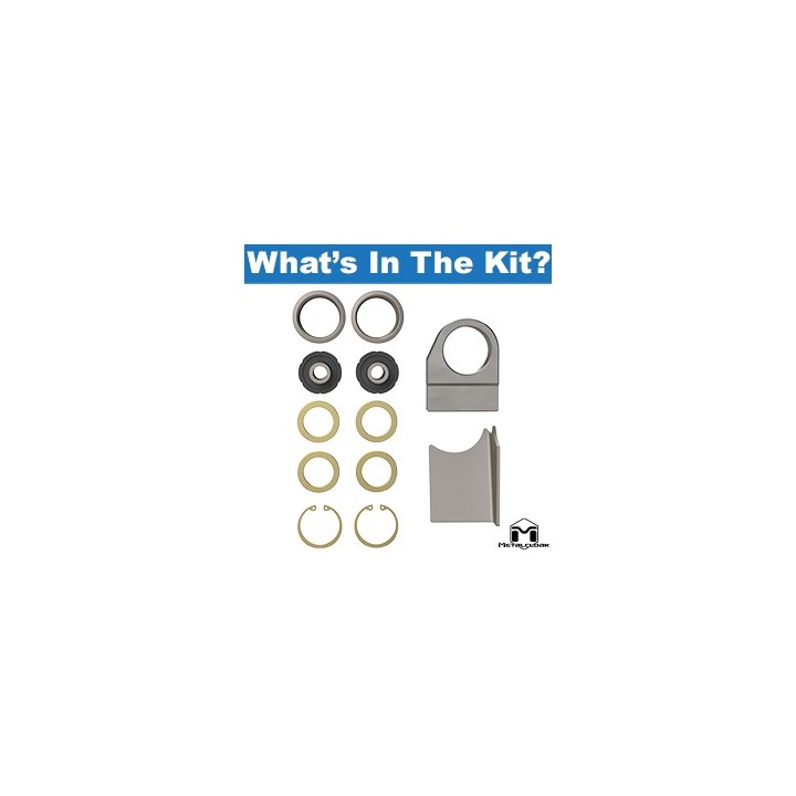 Front Upper Control Arm Bushings with Mounting | Metalcloak Jeep Wrangler JK