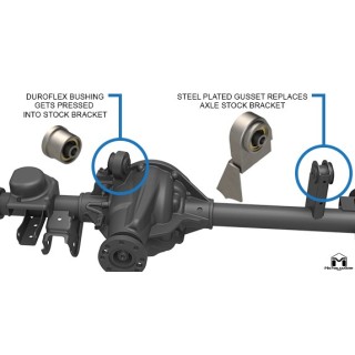 Front Upper Control Arm Bushings with Mounting | Metalcloak Jeep Wrangler JK