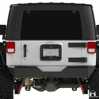 Spare Tire Carrier for Jeep Wrangler JK | Metalcloak - view 2
