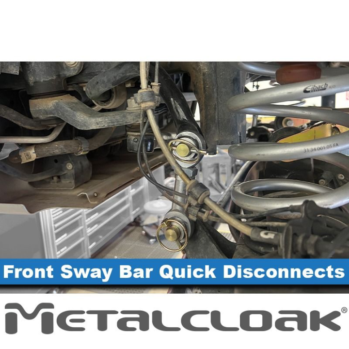 INEOS Grenadier Premium Front Sway Bar Quick Disconnects METALCLOAK - view 3
