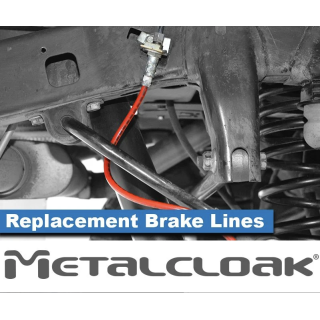 26.5″ Braided Brake Lines – Jeep Wrangler JK | Szekla4x4
