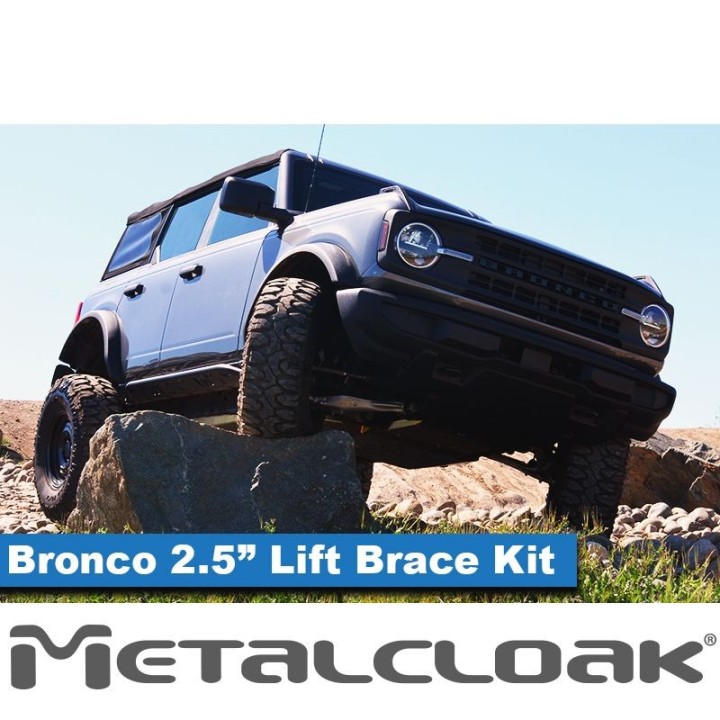 Bronco 6G 2.5" Brace Lift Kit