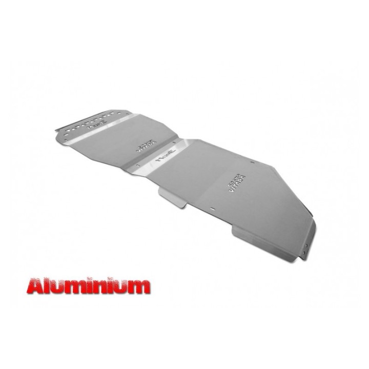 Zestaw aluminiowych osłon podwozia MorE 4x4 - Suzuki Grand Vitara 2 05-08 - do zderzaka Z024