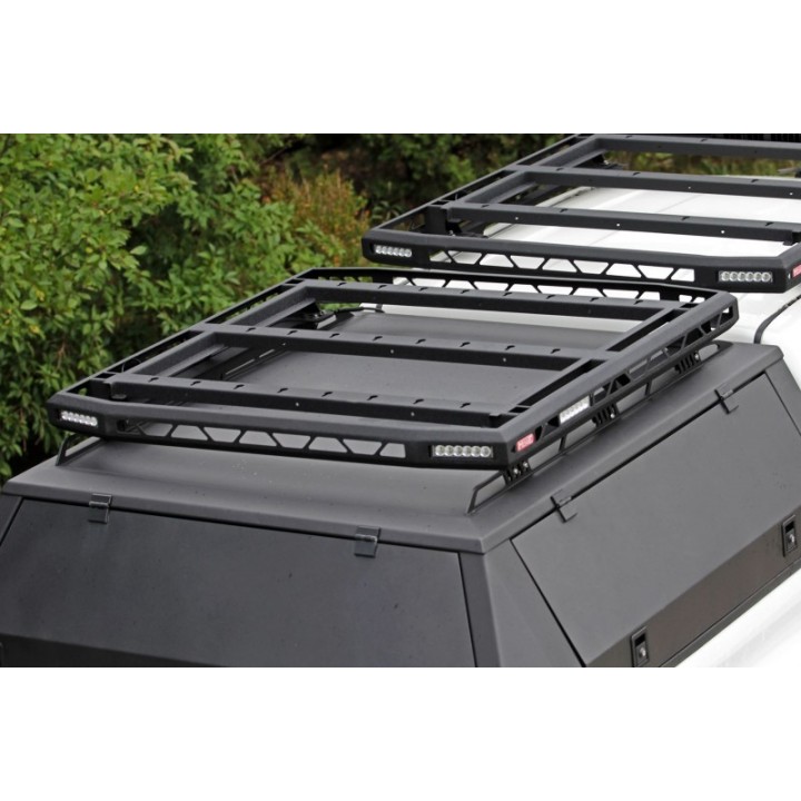 Bagażnik dachowy na hardtop pickup'a 120x120cm - More 4x4 Mark II