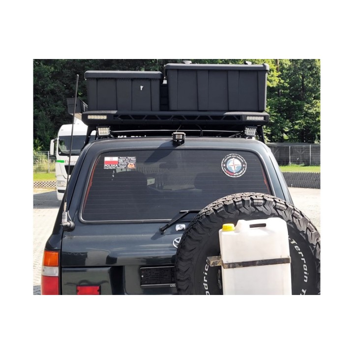 Bagażnik Dachowy Toyota Land Cruiser J80 bez relingów - More 4x4 Mark II