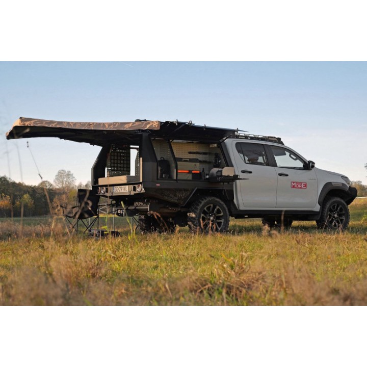 Markiza samochodowa Batwing 270° 2m - zadaszenie boczne More 4x4