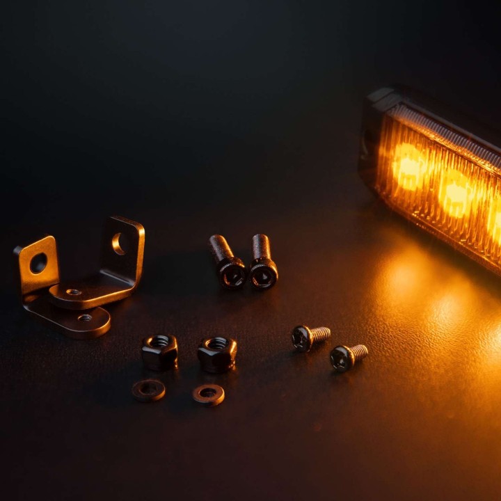 DARK KNIGHT SM6 AMBER Strands Lighting Division 809512