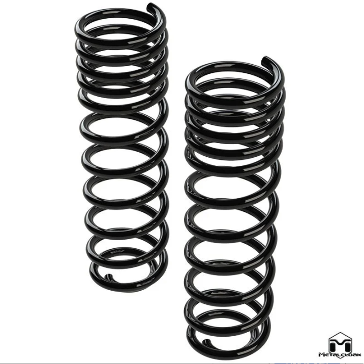 JK Wrangler Coil, 4-Door 4.5", 2-Door 5.5" True Dual Rate Coils Rear METALCLOAK