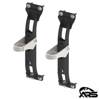MetalCloak Rocklander Hinge Step Pair JK Wrangler
