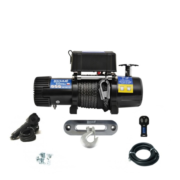 Husar BST 8500 Lbs z liną syntetyczną