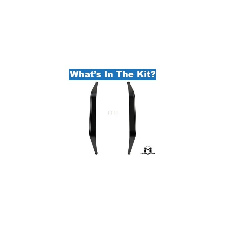 Overline Hi-Clearance Dovetailed & Removable Rear Flare, Narrow Edition, Pair, JK