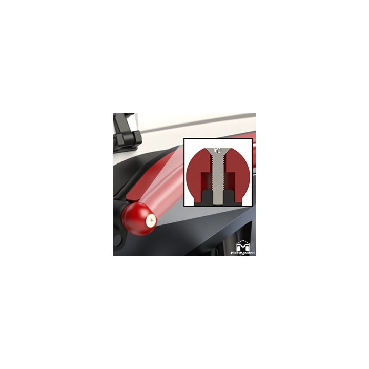 Overline Hi-Clearance Quick-Release Front Flare, Narrow Edition, Pair, JK METALCLOAK - view 2