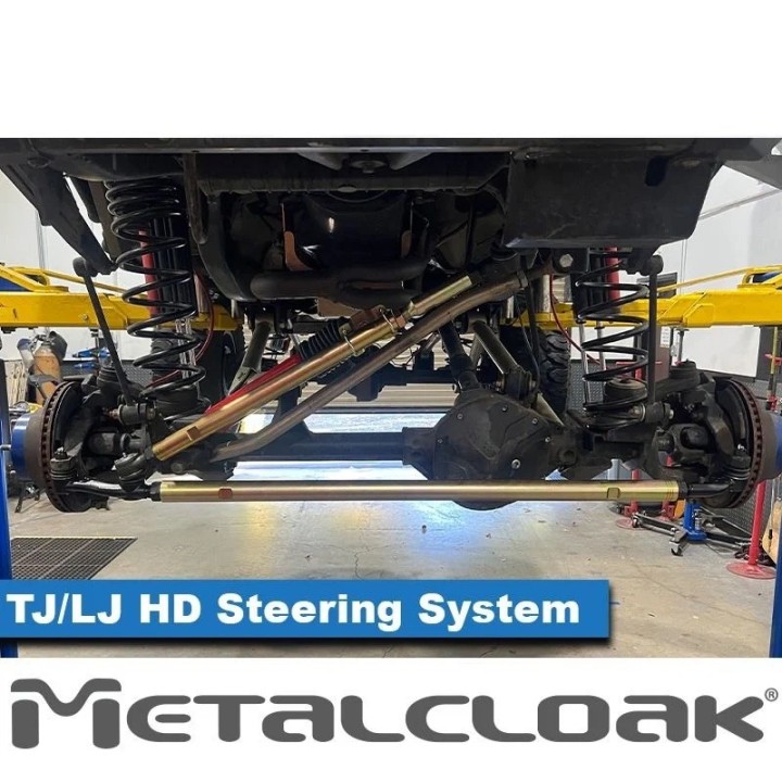 MetalCloak HD Steering System, TJ Wrangler |LJ Wrangler |XJ Cherokee |MJ Comanche |ZJ Cherokee - view 2