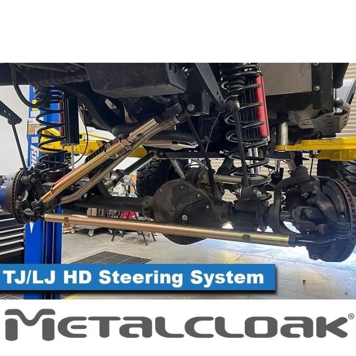 MetalCloak HD Steering System, TJ Wrangler |LJ Wrangler |XJ Cherokee |MJ Comanche |ZJ Cherokee - view 3