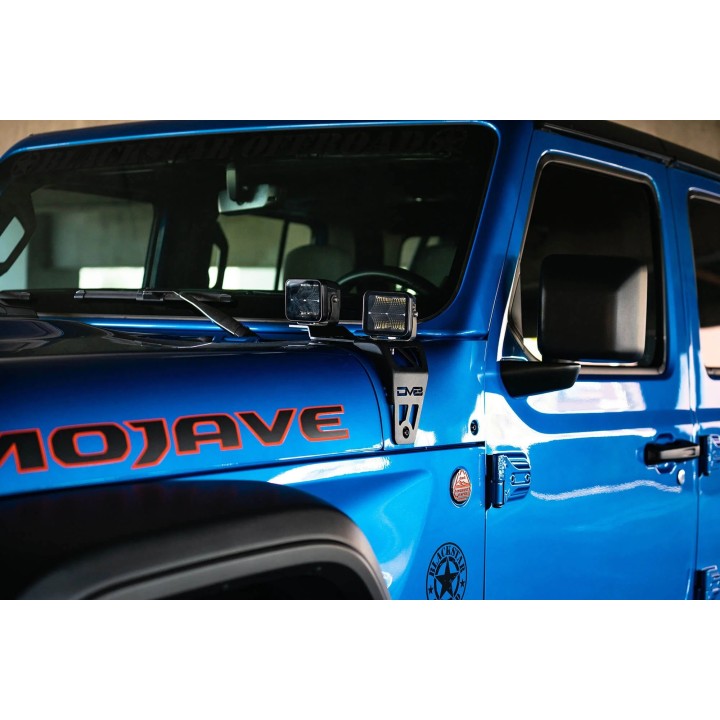 2020-2025 JEEP JL 392 & JEEP JT MOJAVE EDITION DUAL POD LIGHT MOUNTS