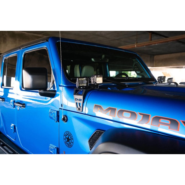 2020-2025 JEEP JL 392 & JEEP JT MOJAVE EDITION DUAL POD LIGHT MOUNTS