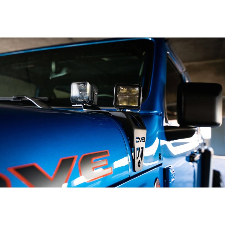 2020-2025 JEEP JL 392 & JEEP JT MOJAVE EDITION DUAL POD LIGHT MOUNTS