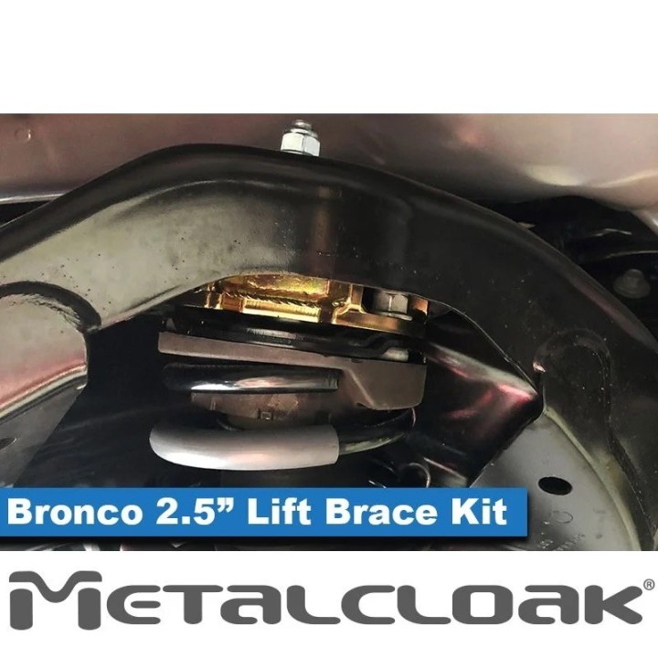 Bronco 6G 2.5" Game-Changer Suspension & Lift Kit, No Shock Edition