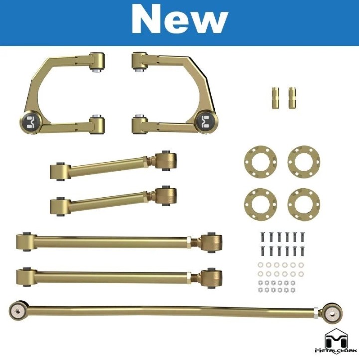 Bronco 6G 2.5" Game-Changer Suspension & Lift Kit, No Shock Edition