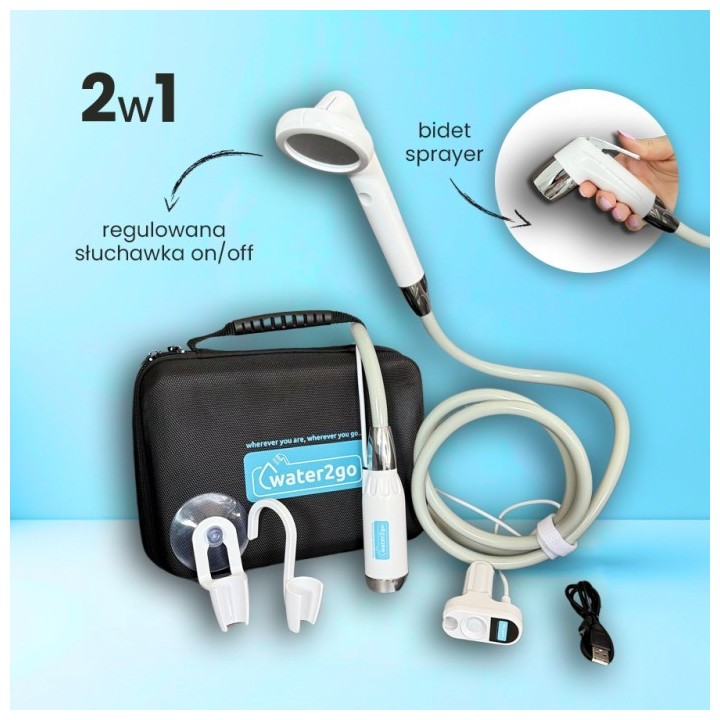 Shower set + bidet sprayer