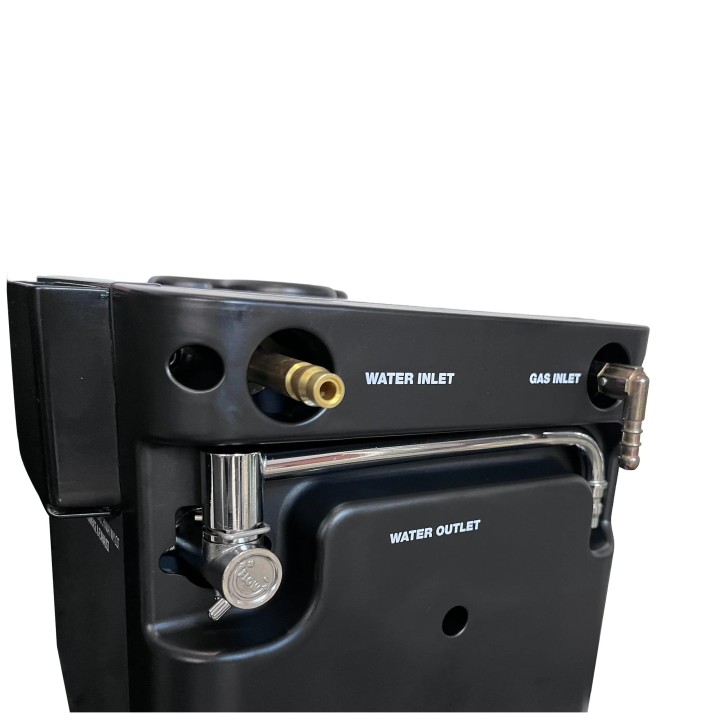 Portable Gas-Powered Tankless Water Heater with Shower