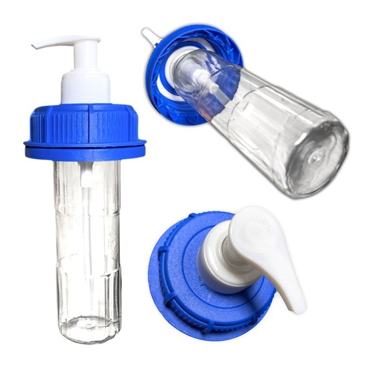 Soap Dispenser for Canister 150 ml SimplyCan DIN61 Blue