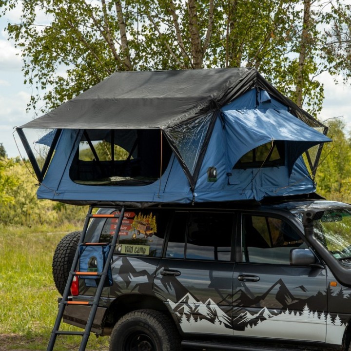 Wild Camp Niagara II 180 Roof Top Tent, Blue | Szekla4x4