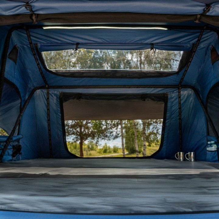 Wild Camp Niagara II 180 Roof Top Tent, Blue | Szekla4x4