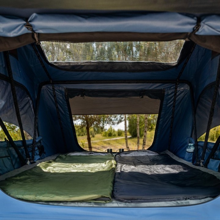 Wild Camp Niagara II 180 Roof Top Tent, Blue | Szekla4x4