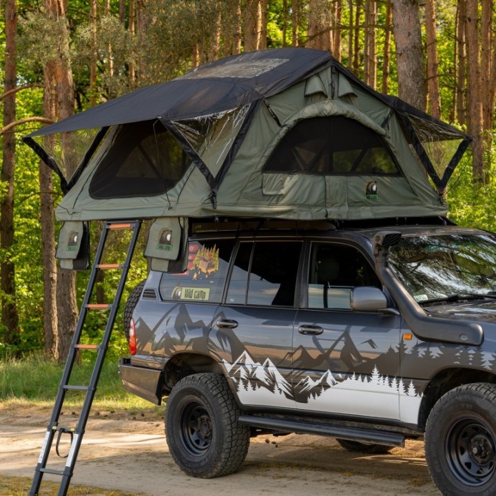 Wild Camp Kolorado II 180 Roof Tent, Green | Szekla4x4