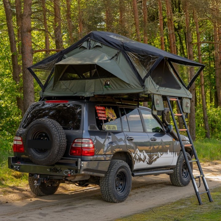 Wild Camp Kolorado II 180 Roof Tent, Green | Szekla4x4