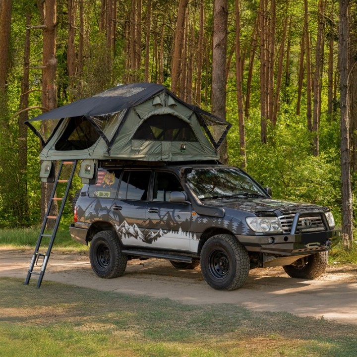 Wild Camp Kolorado II 180 Roof Tent, Green | Szekla4x4