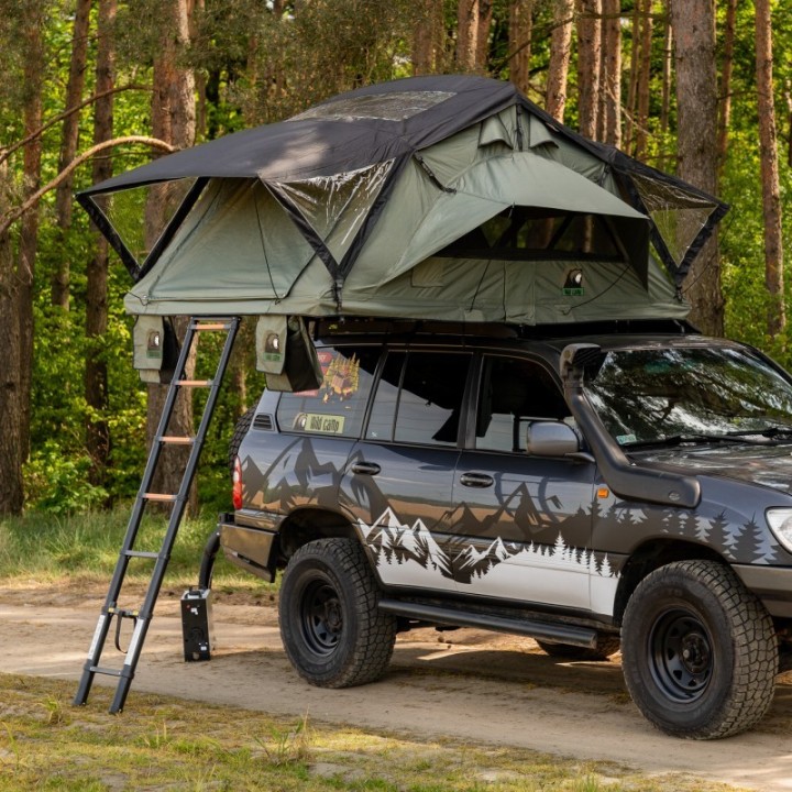 Wild Camp Kolorado II 180 Roof Tent, Green | Szekla4x4