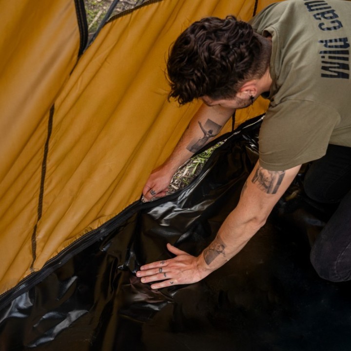 Wild Camp Hudson 220 Tent Annex, Military | Szekla4x4