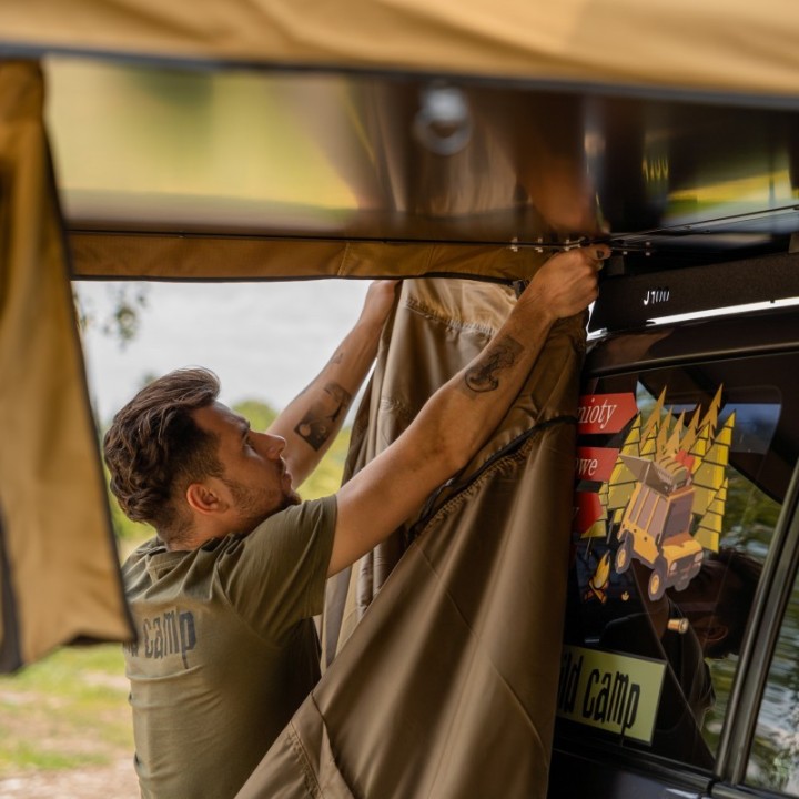Wild Camp Hudson 220 Tent Annex, Military | Szekla4x4