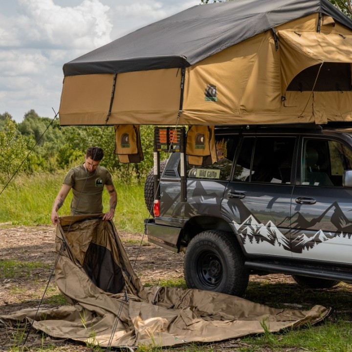 Wild Camp Hudson 220 Tent Annex, Military | Szekla4x4