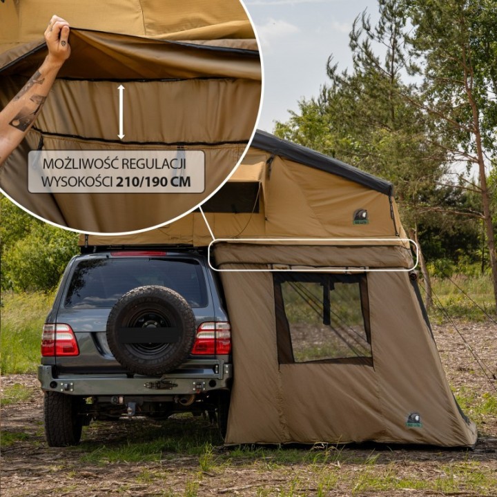 Wild Camp Hudson 220 Tent Annex, Military | Szekla4x4