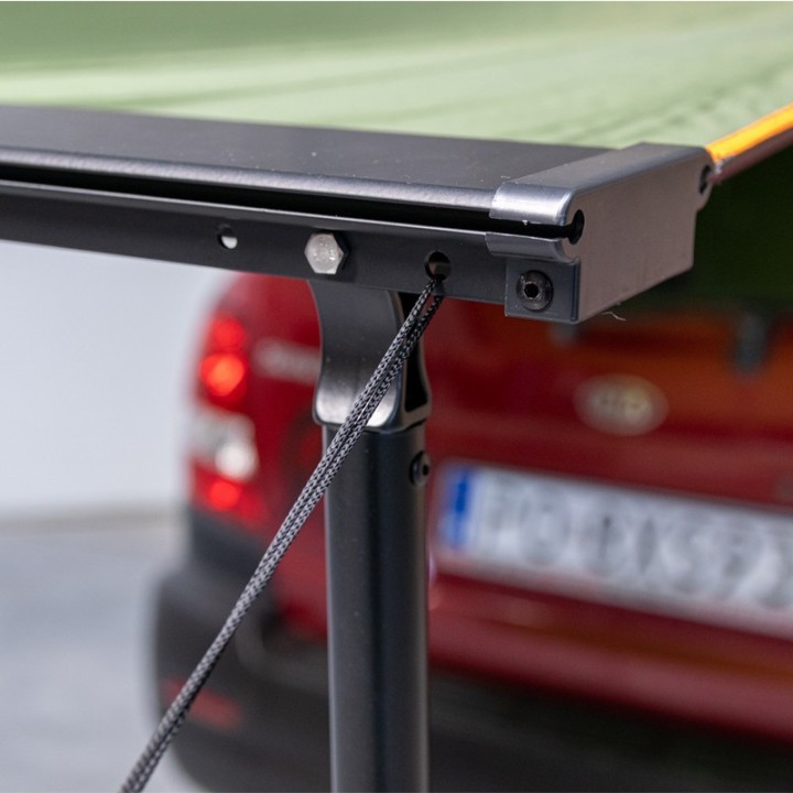 Wild Camp 1.25x2 m Roof Rack Awning, Green | Szekla4x4