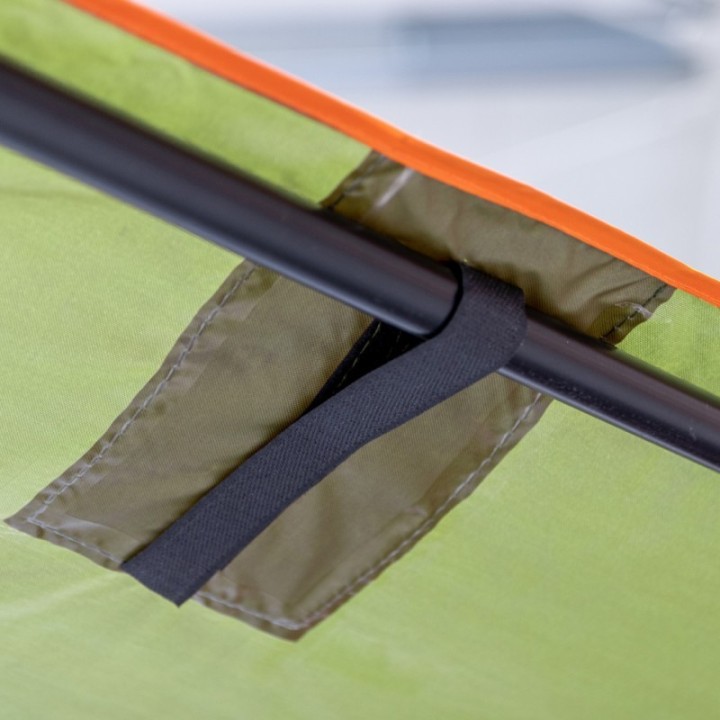 Wild Camp 2.5x2.5 m Awning, Green, with LED | Szekla4x4