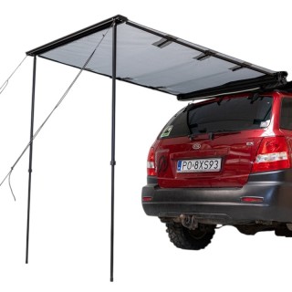 Wild Camp 1.25x2 m Roof Rack Awning, Grey | Szekla4x4