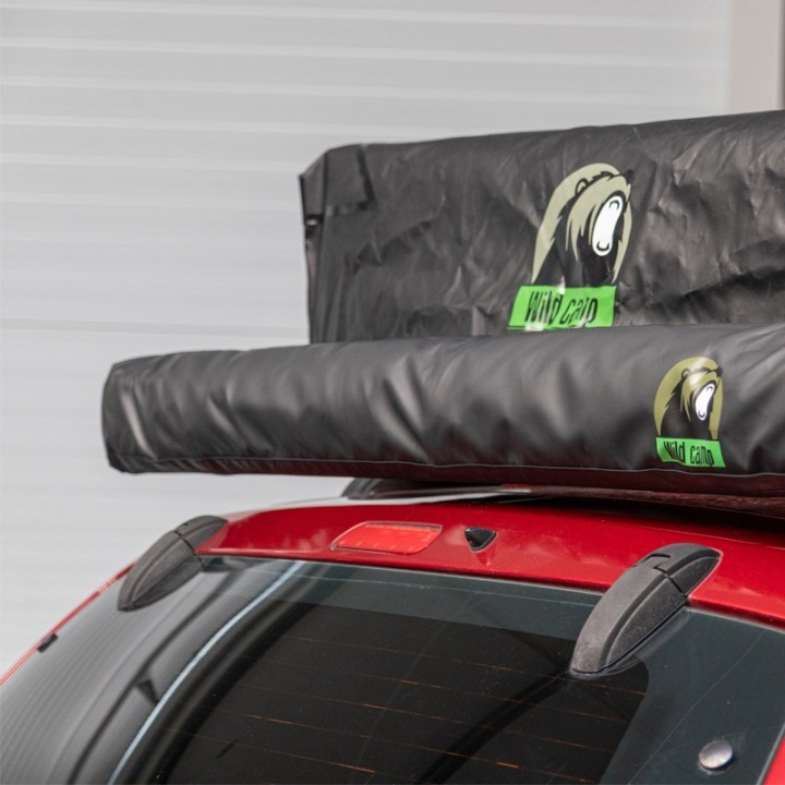 Wild Camp 1.25x2 m Roof Rack Awning, Grey | Szekla4x4
