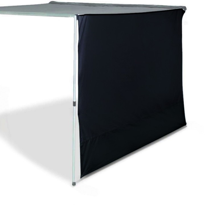 Wild Camp classic awning front wall 2.5 x 2.2 m, black