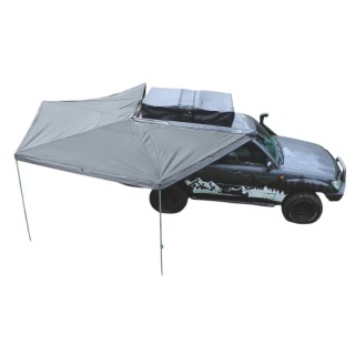 Wild Camp HEX 270 degree awning 2.5 m grey - passenger side